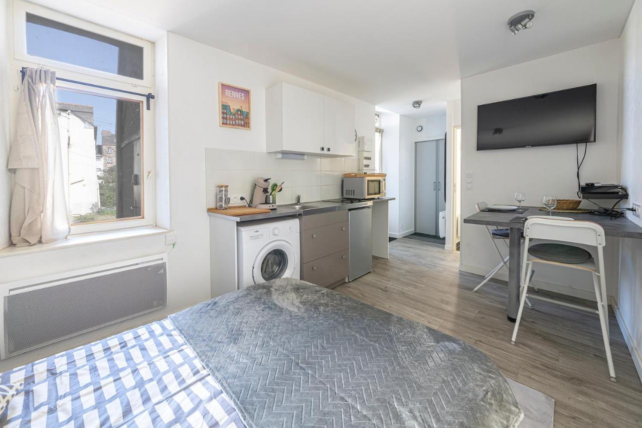 Le Thabor - Studio Confortable Rennes Eksteriør bilde